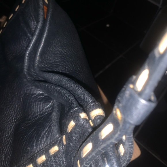 Monsac  Purse in soft pebble Leather black - Picture 4 of 10